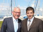 Michel Tinguely (ehemals World-Skills-Experte) und Markus Hesse (Zentralvorstand)